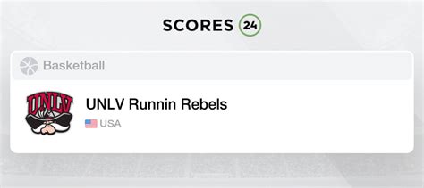 UNLV Runnin' Rebels Fixtures, Predictions, Schedule and Live Results ...