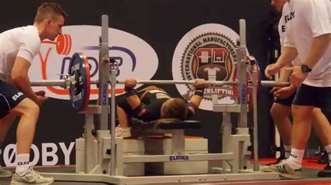 Justyna Kozdryk POL 3 Att 120 Kg 2014 IPF World Benchpress