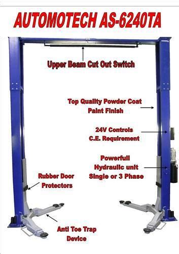 Post Lift Car Vehicle Ramp Hoist Ton Kg Baseless Clear