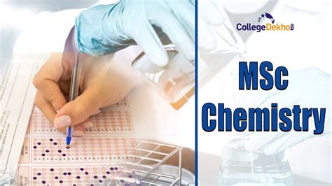 Msc Chemistry Course Collegedekho Youtube