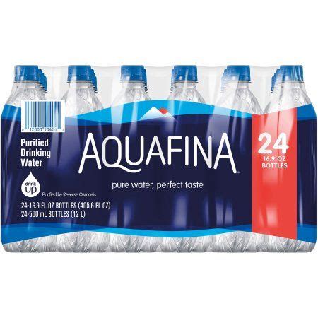 Aquafina Purified Bottled Drinking Water 16 9 Oz 32 Pack Bottles