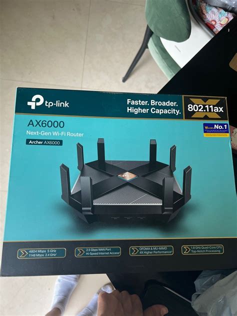 Tp Link Ax Archer Next Gen Wifi Router Computers Tech Parts