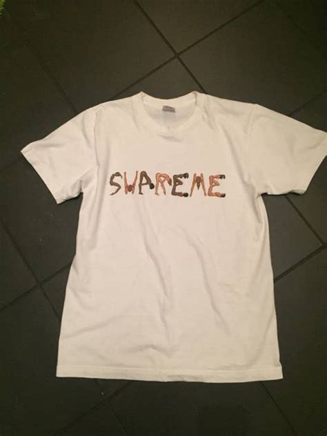 Supreme Supreme Naked Letters Tee Grailed