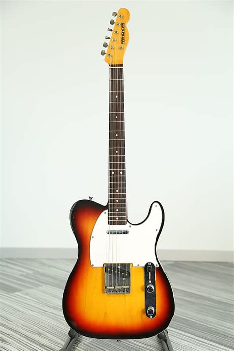 Fernandes Custom Telecaster Mij Japan Sunburst Reverb