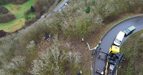 Fotos Bergung eines verunglückten LKW im Abhang bei Beuren