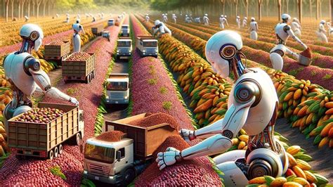 Us Farmers Use Both Robots And Immigrant Workers To Harvest Millions Of