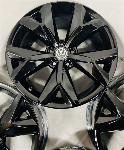 Oem Volkswagen Vw Atlas Prisma Factory Wheels Rims Full Set Black