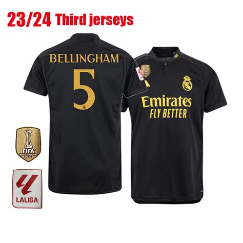 Top Quality Bellingham Vini Jr Soccer Jerseys Real Madrid Mens