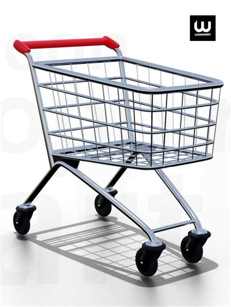 Cartoon Type Shopping Cart