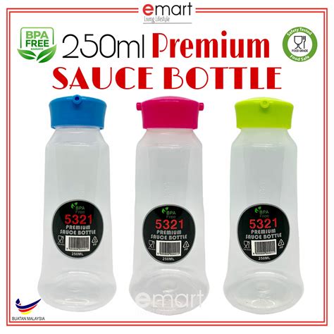 ml sauce bottle botol sos kicap sauce container botol sos botol