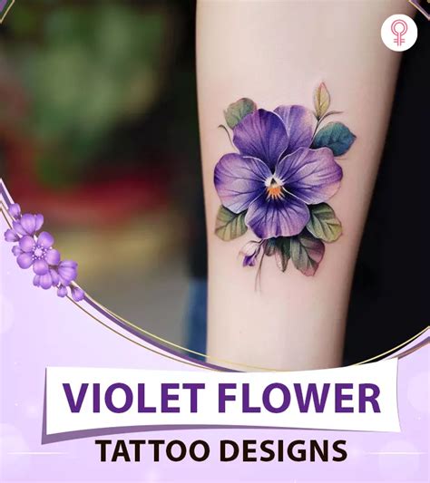 51 Mesmerizing Purple Rose Tattoo Designs With Meanings