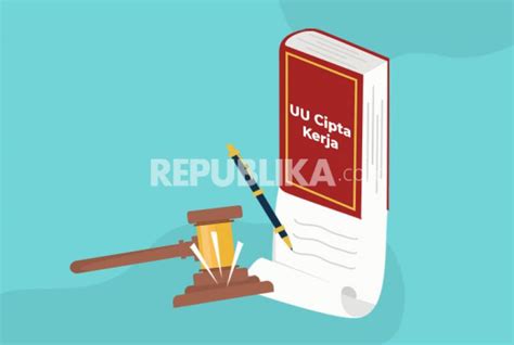 Jokowi Resmi Teken Uu Cipta Kerja Naskah Asli Bisa Diakses Republika