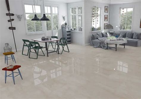 Kajaria Glazed Vitrified Floor Tile 2x2 Feet 60x60 Cm Glossy At Rs