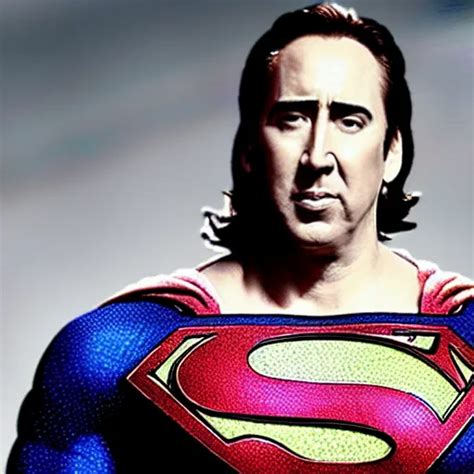 Nicholas Cage As Superman Stable Diffusion OpenArt