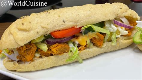 Subway Chicken Tikka Sandwich Recipe Chicken Sandwich Recipes By