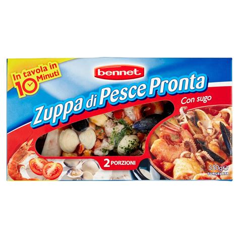 Zuppa Di Pesce Pronta Surgelata Bennet Bennet Online