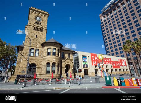 San Jose Museum Of Art San Jose California Usa Stock Photo Alamy