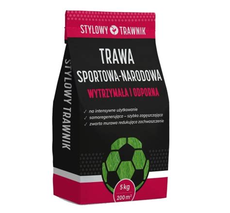 Trawa Mieszanka Traw Sportowa Stylowy Trawnik M Kg Murawa