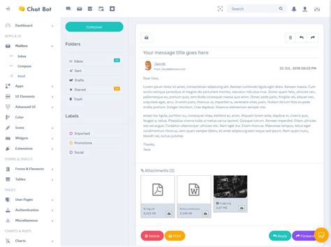 Chatbot Dashboard Read Multipurpose Themes