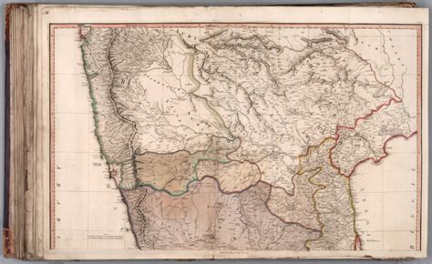 A map of the Peninsula of India from the 19th degree north latitude to ...