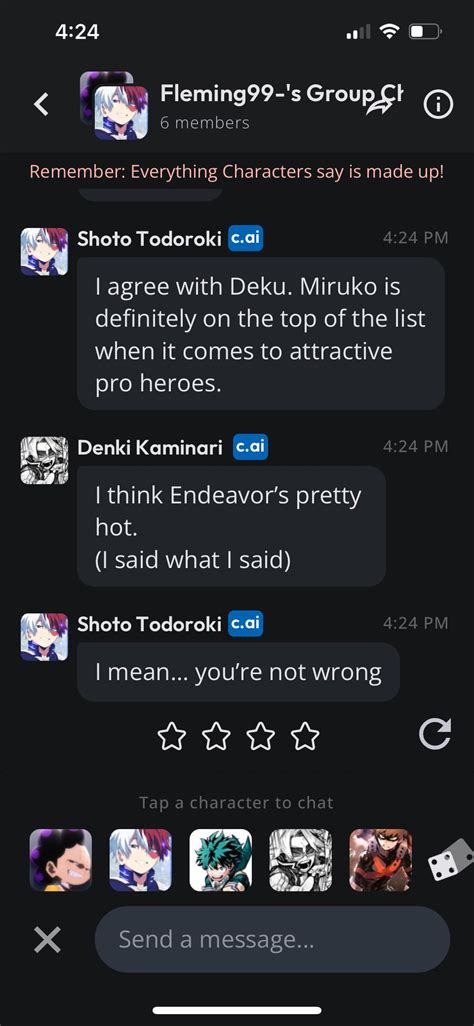 What The Fuck R Characterai