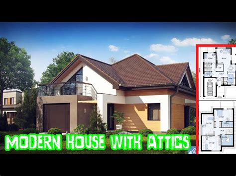 House Design With Attic With Floor Plan Floor Roma