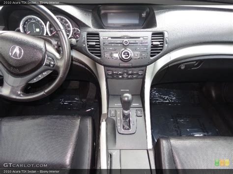 Ebony Interior Dashboard for the 2010 Acura TSX Sedan #83357065 ...