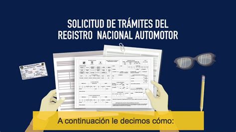 Formulario De Solicitud De Tramites Del Registro Nacional Automotor Pdf