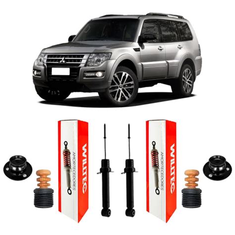 2 Amortecedor Kit Dianteiro Pajero Full 2008 2009 2010 11 Submarino