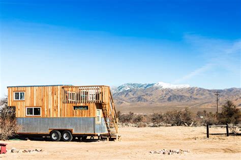 Peacock Tiny House With Rooftop Deck Built By Old Hippie Tiny Homes