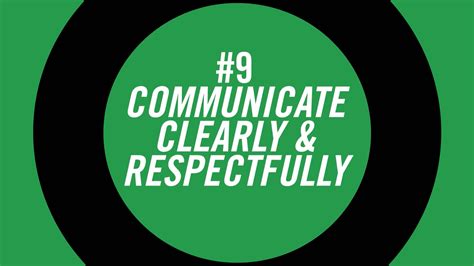 Sos Core Fundamental 9 Communicate Clearly And Respectfully With Brad