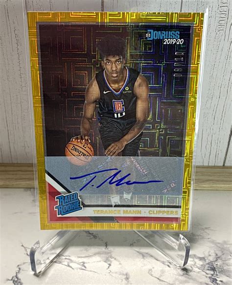 代購代標第一品牌樂淘letaoNBA 2019 20 Panini Donruss Basketball Card Terance