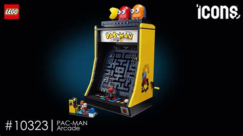 LEGO Icons Pac Man Arcade 10323 YouTube