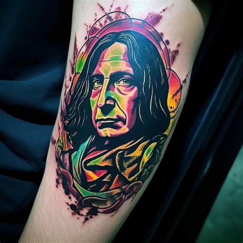 66 Snape Tattoo Ideas - TattooClue.com