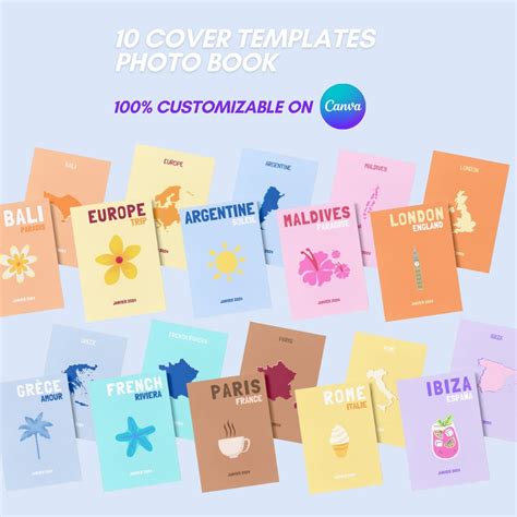 10 Assouline Book Covers Travel Photo Album Customizable Book Templates On Canva English