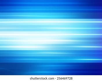 Abstract Blue Background Horizontal Lines Strips Stock Illustration ...