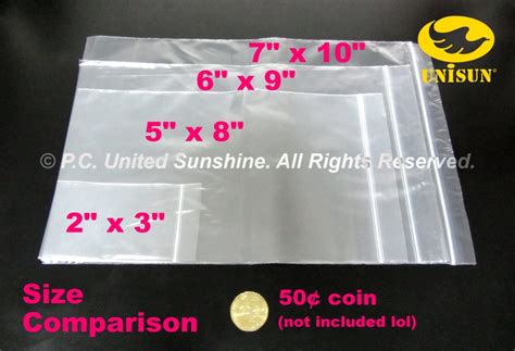 Zip Lock Bags Various Sizes Resealable Plastic Bags United Sunshine Bubble Wrap Packing