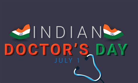 National Doctors Day In India Background Banner Card Poster