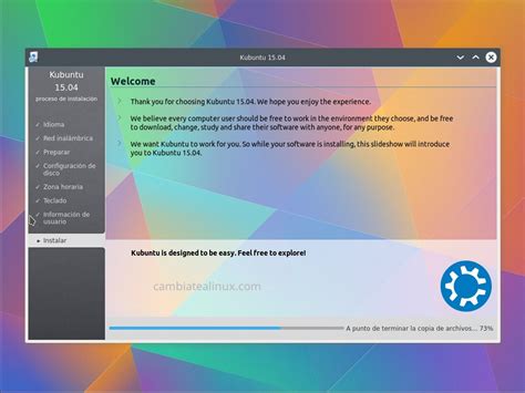 Instalar Ubuntu Con KDE Kubuntu 15 04 Paso A Paso Cambiate A Linux