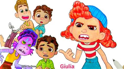 True Friend Giulia Saves Luca Best Moments Of Luca Pixar Movie