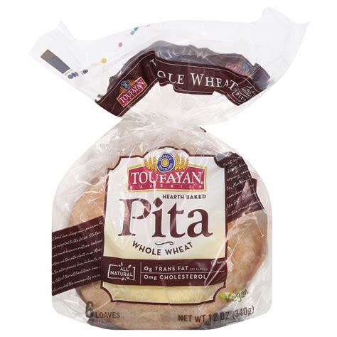 Save On Toufayan Bakeries Pita Bread Whole Wheat 6 Ct Order Online