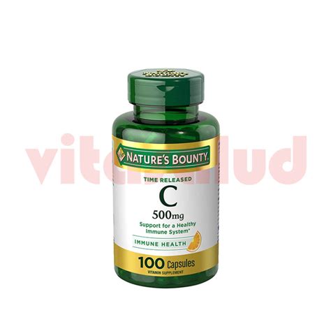 NATURES BOUNTY VITAMINA C 500 100 TABL Vitasalud