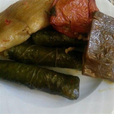 Kuru dolma ve yaprak sarması zeytinyağlı Yemek Yemek tarifleri Yaprak