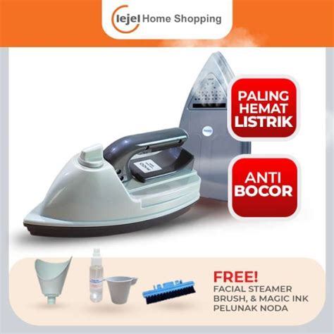 Promo Mago Turbo Steamer Setrika Uap Anti Bocor Hemat Listrik Lejel