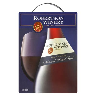 Robertson Chapel Natural Sweet Red 750ml PnP