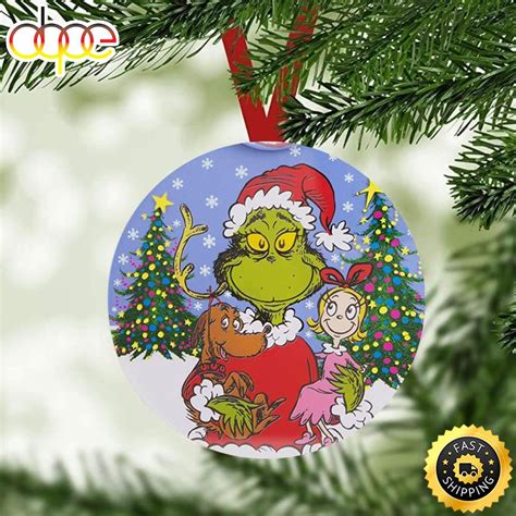 Hallmark Dr. Seuss How The Grinch Stole Christmas Grinch Tree Ornament ...