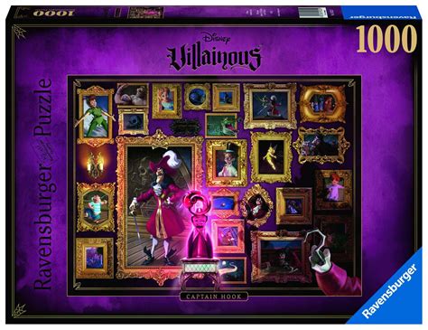 Disney Villainous Captain Hook Puzzle Teile Hl Gro Handel