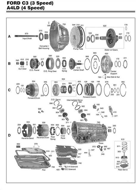 Ford A Ld Transmission Parts Diagram Wiring Diagram Pictures