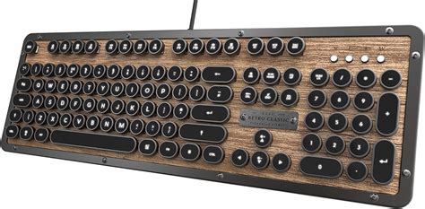 Azio Clavier M Canique Bluetooth R Tro Classique R C Elwood Look