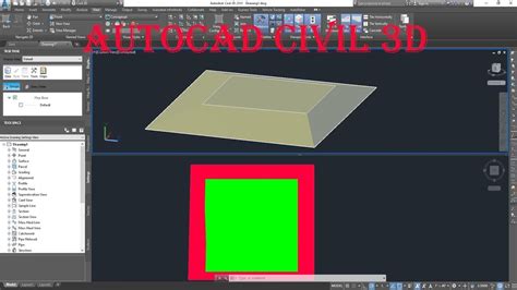 How To Create Surface From 3dpoly Line In Autocad Civil 3d Youtube